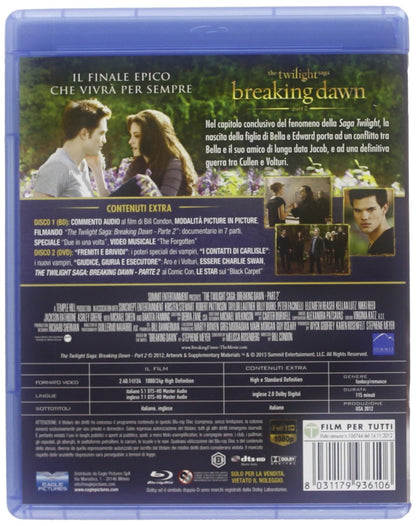 Breaking Dawn - Parte 2 - The Twilight Saga (Deluxe Limited Edition) (2 Blu-Ray)