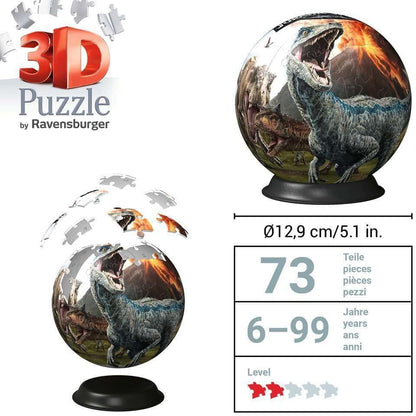 Ravensburger Jurassic World - Fallen Kingdom, 72pc 3D Jigsaw Puzzle