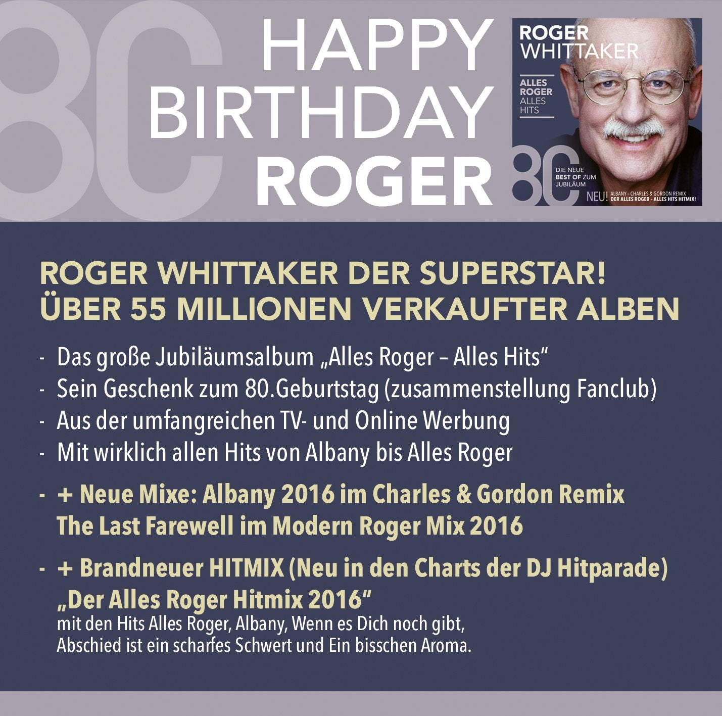 Alles Roger-Alles Hits (die neue Best Of)