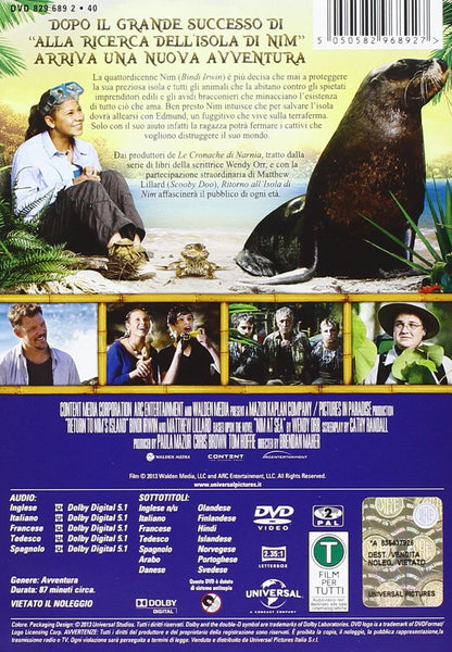 Ritorno All'Isola di Nim (DVD