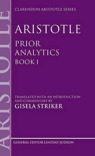 Aristotle's Prior Analytics book I