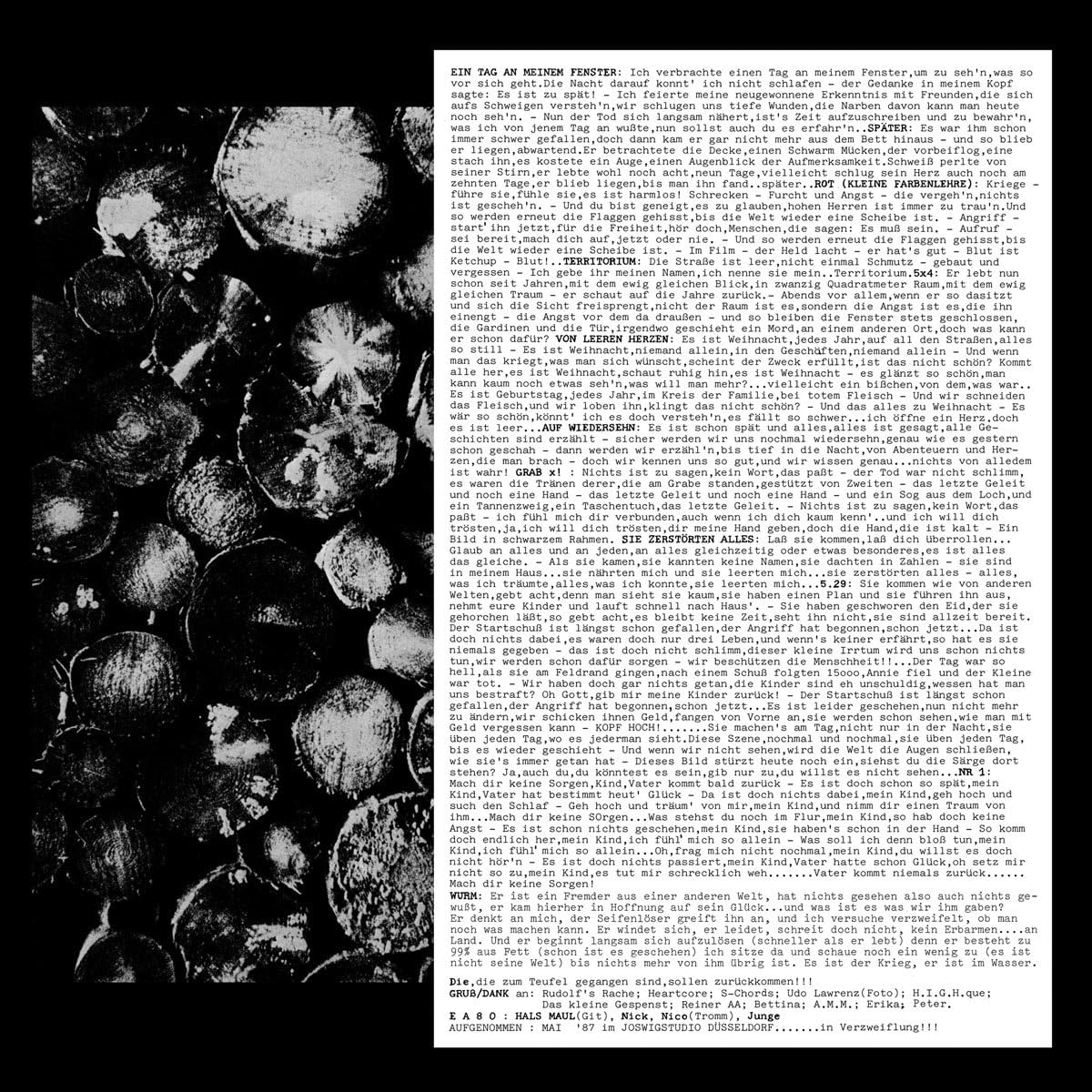 Mehr Schreie (Reissue