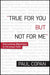 True for You, But Not for Me – Overcoming Objections to Christian Faith