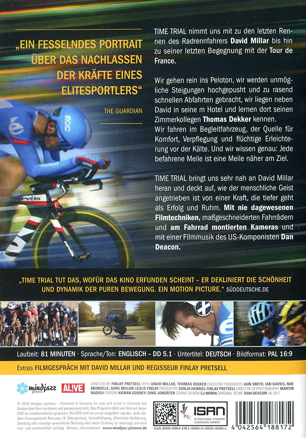 Time Trial - Die letzten Rennen des David Millar (OmU