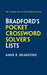 Bradford’s Pocket Crossword Solver’s Lists