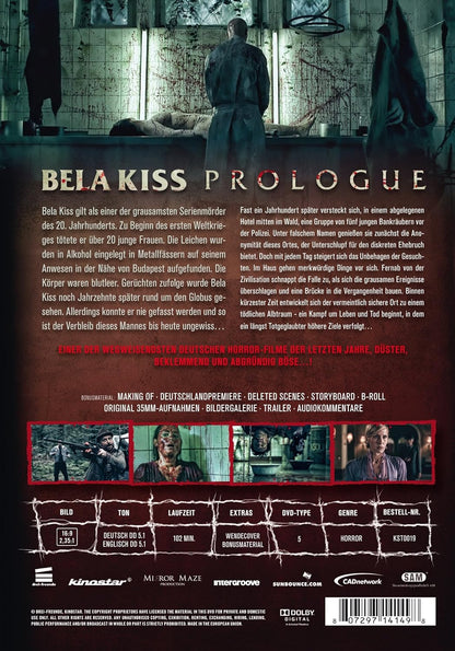 BELA KISS: Prologue (DVD) (FSK 18