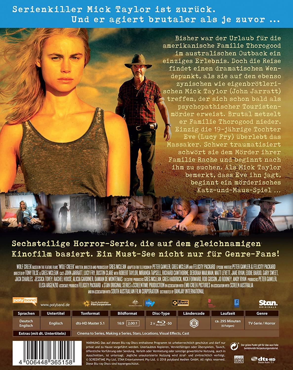 Wolf Creek - Staffel 1