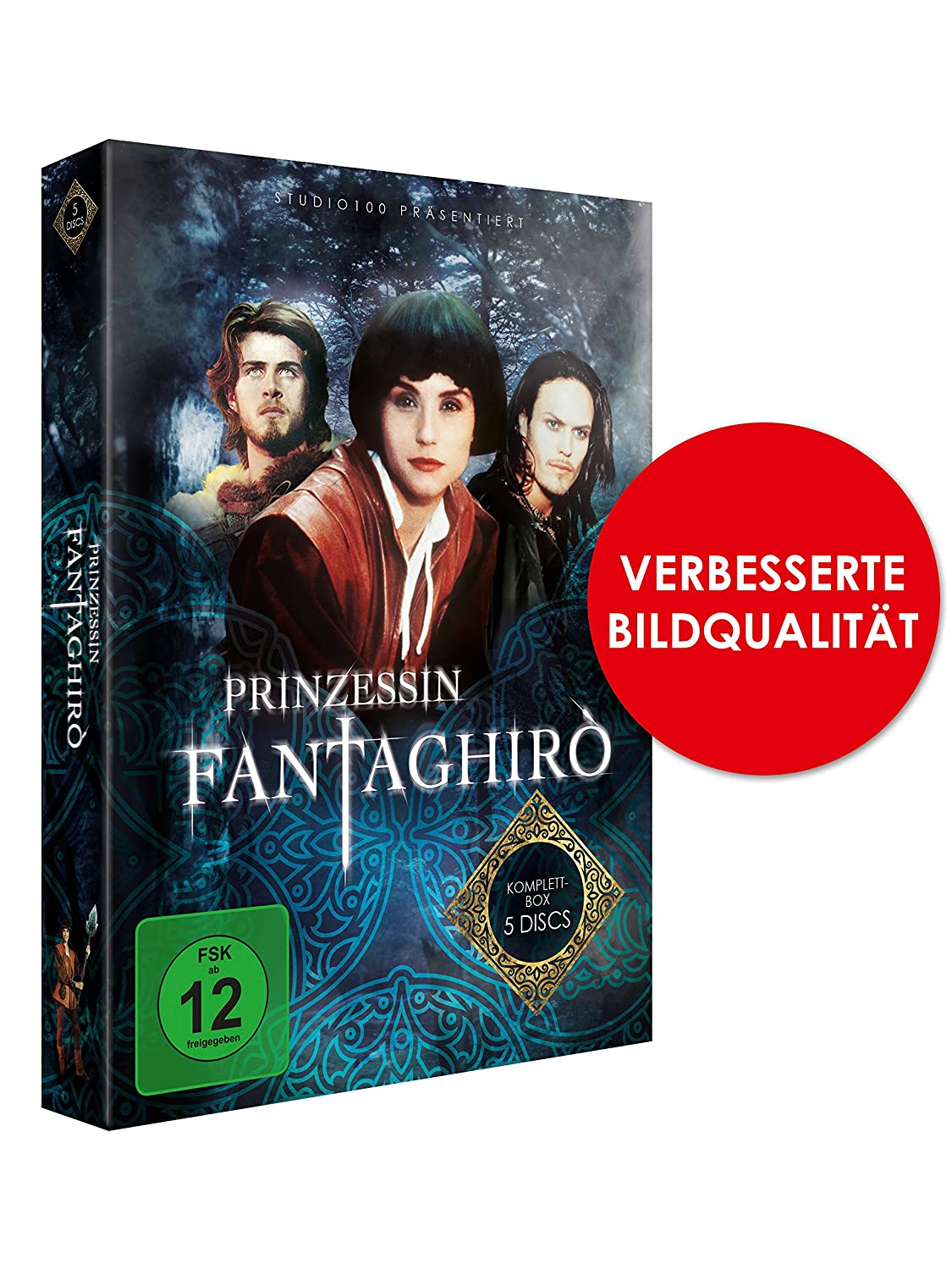 Prinzessin Fantaghirò - Komplettbox  (Verbesserte Bildqualität)