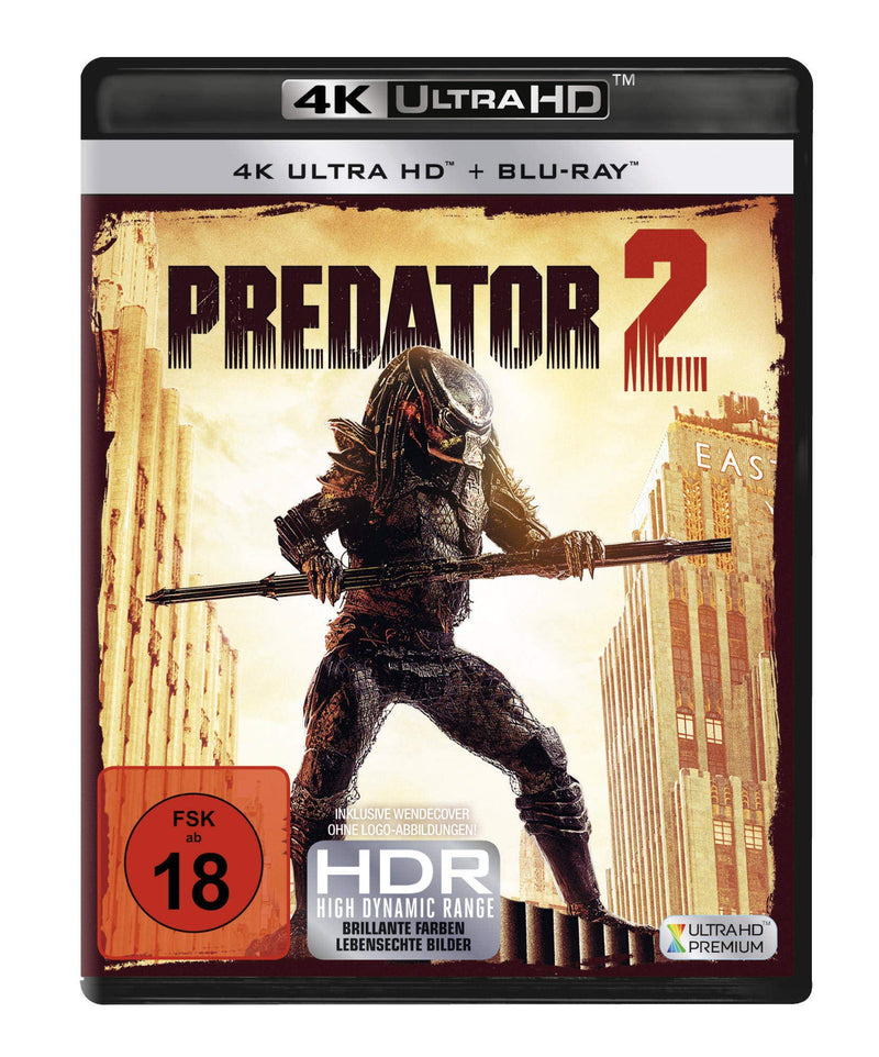 Predator 2 (4K Ultra-HD) (+ Blu-ray 2D