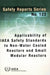 Applicability of IAEA Safety Standards to Non-Water Cooled Reactors and Small Modular Reactors