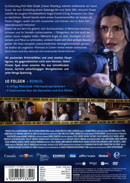 Private Eyes - Staffel 1 (3 DVDs)