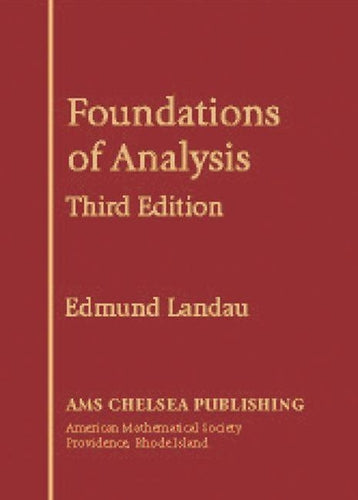 Foundations of Analysis (AMS Chelsea Publishing