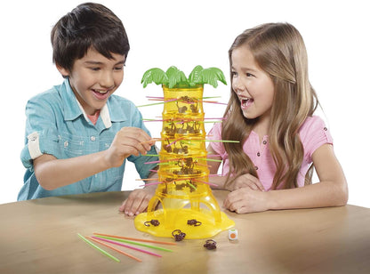 Mattel Games Tumblin’ Monkeys Kids Game with Monkey Game Pieces, Sticks and Game Unit, Easy-to-Learn, Makes a Great Gift for 5 Year Olds and Up, 52563