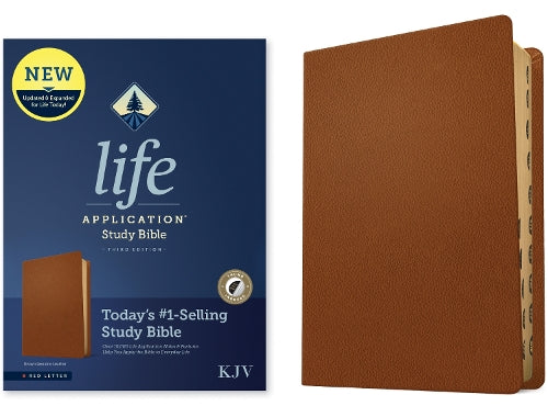 KJV Life Application Study Bible, Third Edition (Red Letter, Genuine Leather, Brown, Indexed
