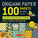 Origami Paper 100 Sheets Sunflower Patterns 6" (15 cm)