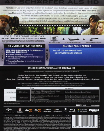 King Kong (4K Ultra-HD) (+ Blu-ray