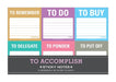Knock Knock To Accomplish Sticky Note Packet