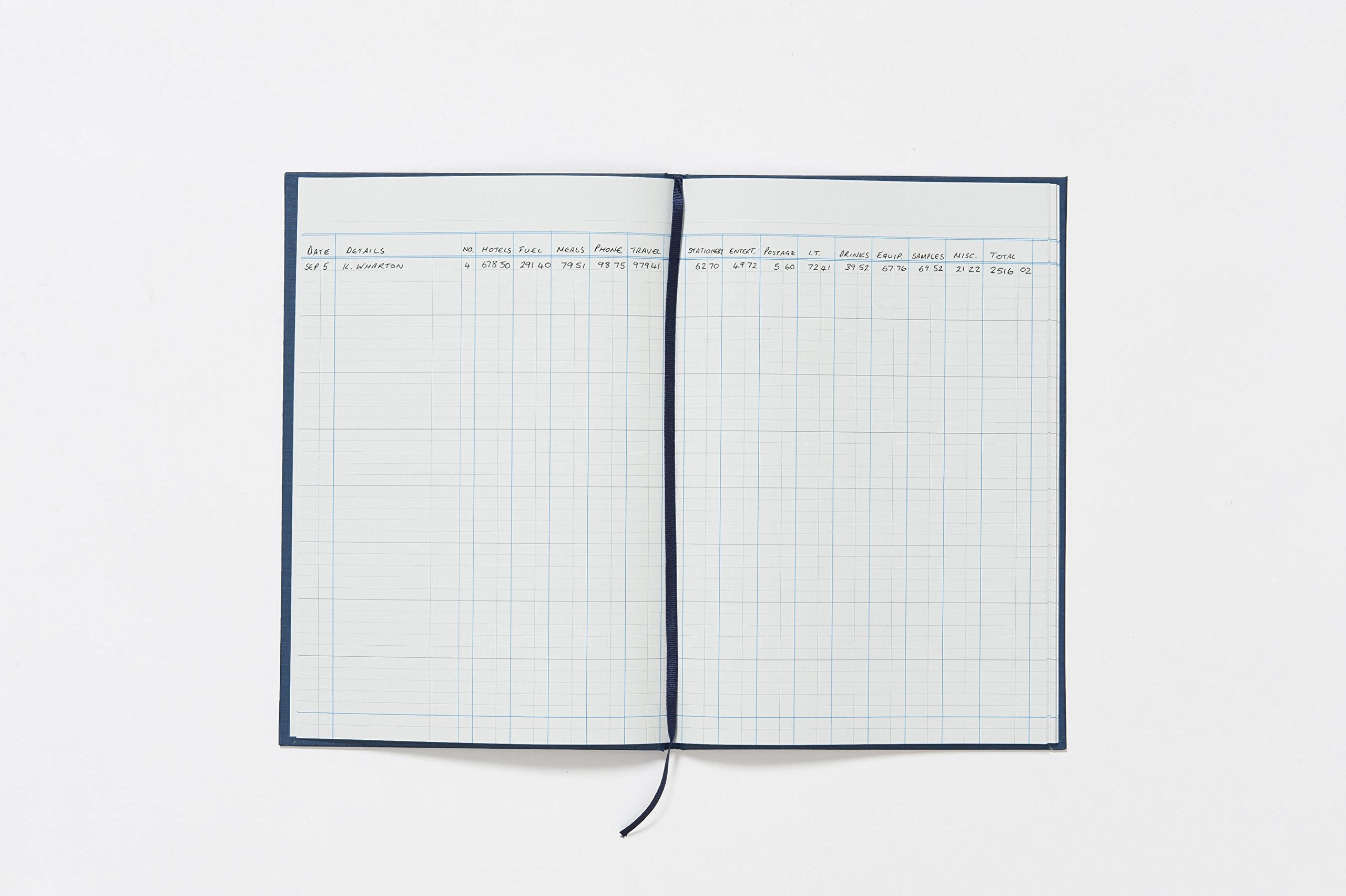 Guildhall Analysis Book - Libro de registro (80 pp), azul