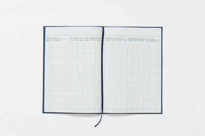 Guildhall Analysis Book - Libro de registro (80 pp), azul