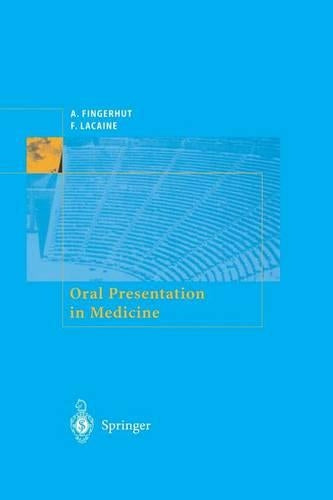 Oral Presentation in Medicine