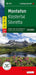 Montafon, Klostertal, Silvretta Hiking, Cycling Leisure Map