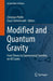 Modified and Quantum Gravity