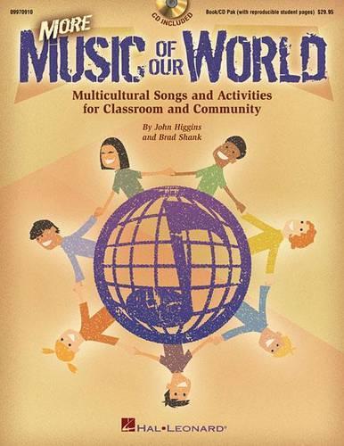 More Music of Our World - Multicultural Songs and Activities for Classroom & Community Book/Online Audio (with reproducible pages