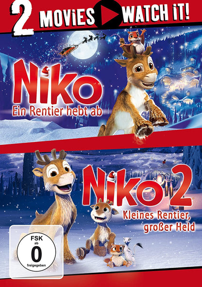 Niko - Ein Rentier hebt ab / Niko 2 - Kleines Rentier, großer Held