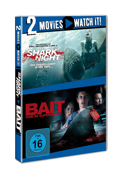 Shark Night - Das Grauen lauert in der Tiefe / Bait - Haie im Supermarkt