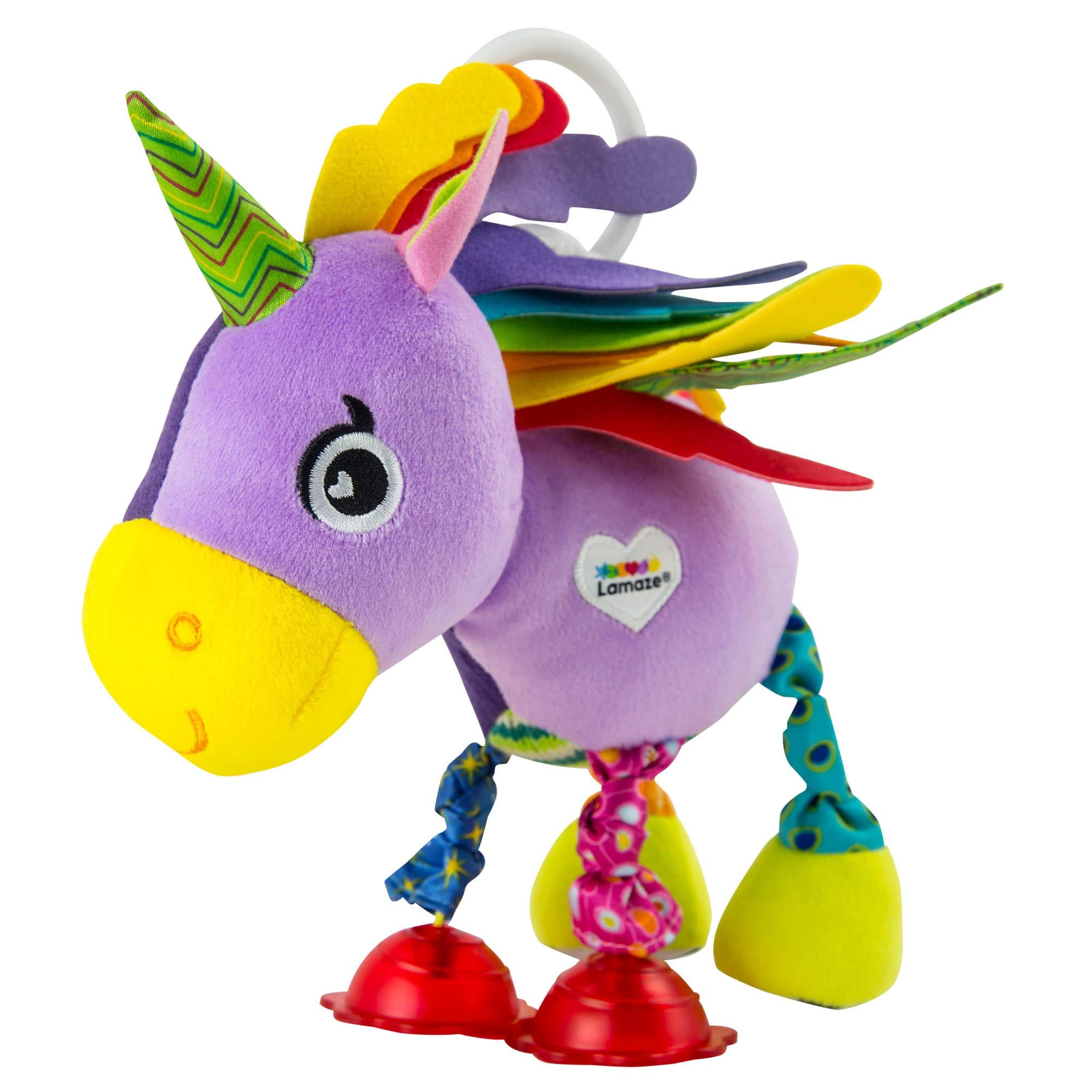 LAMAZE Тilly Twinklewings - Clip on Pram & Pushchair Newborn Baby Toy, Unicorn Toy, Sensory Toy for Babies Boys & Girls From 0 - 6 Months Tilly the Unicorn