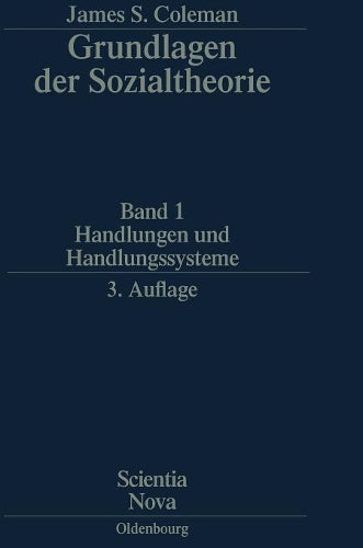 Handlungen und Handlungssysteme (Scientia Nova) (German Edition