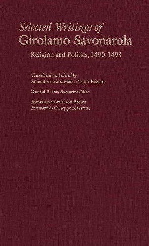 Selected Writings of Girolamo Savonarola