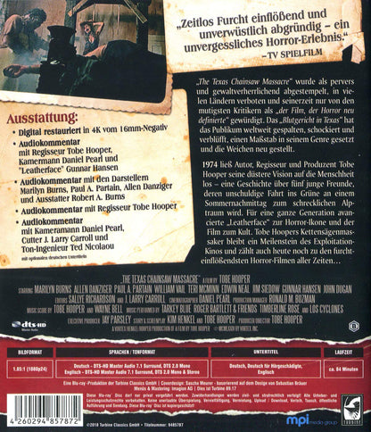THE TEXAS CHAINSAW MASSACRE (BLU-RA