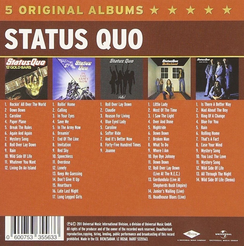 5 Original Albums