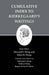 Cumulative Index to Kierkegaard's Writings