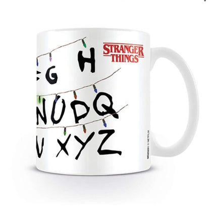 Pyramid International Stranger Things Ceramic Mug with Alphabet Lights Graphic in Presentation Box - Official Merchandise Single