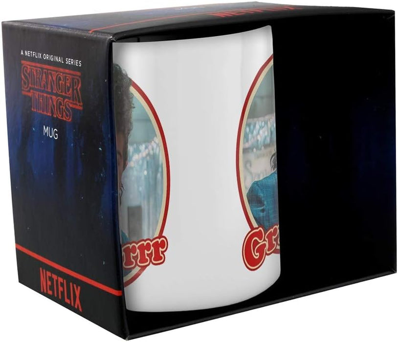 Stranger Things Ceramic Mug with Dustin Purring in Presentation Box - Official Merchandise