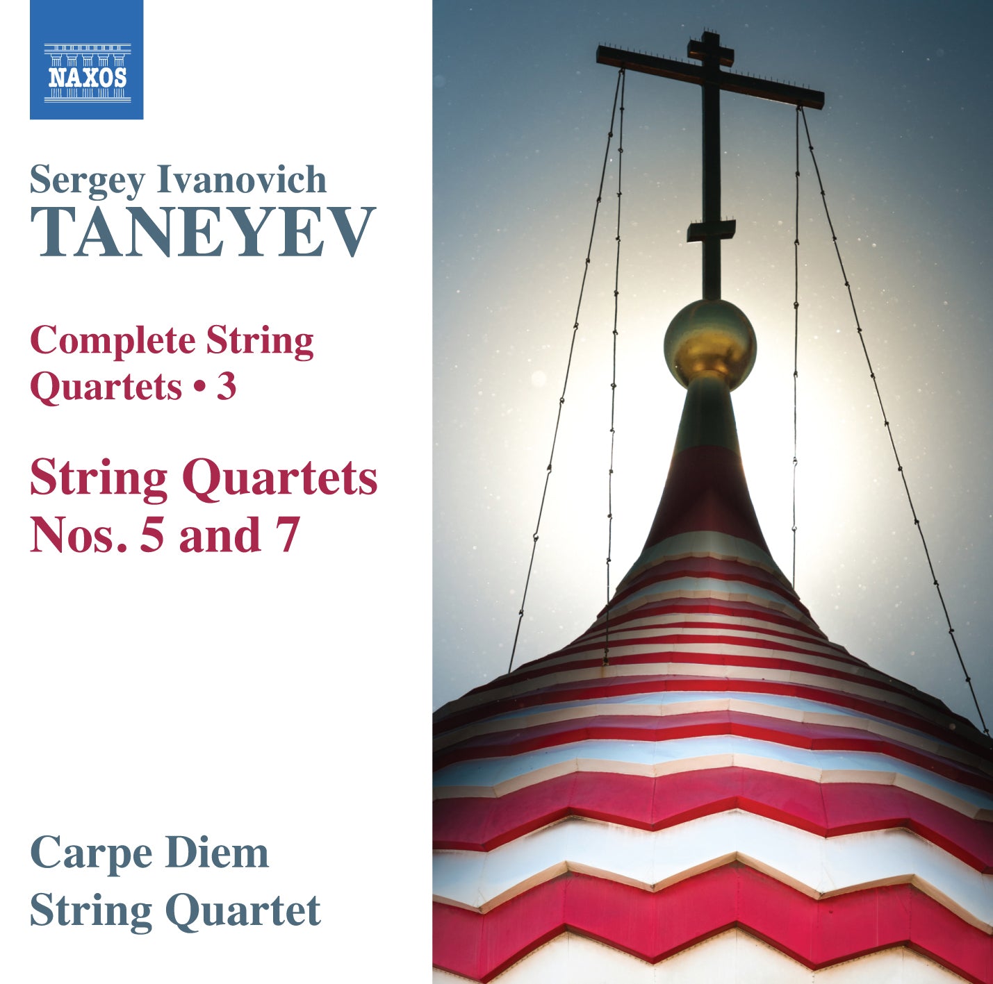 Sergey Ivanovich Taneyev: Complete String Quartets - Volume 3