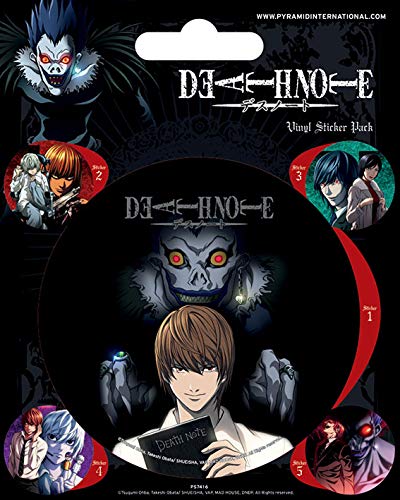 Death Note Vinyl Sticker, Multi-Color, 10 x 12.5cm