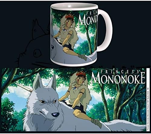 Studio Ghibli Semic - Mug Princesse Mononoké - Tasse Mononoké, 34cl - SMUGGH05