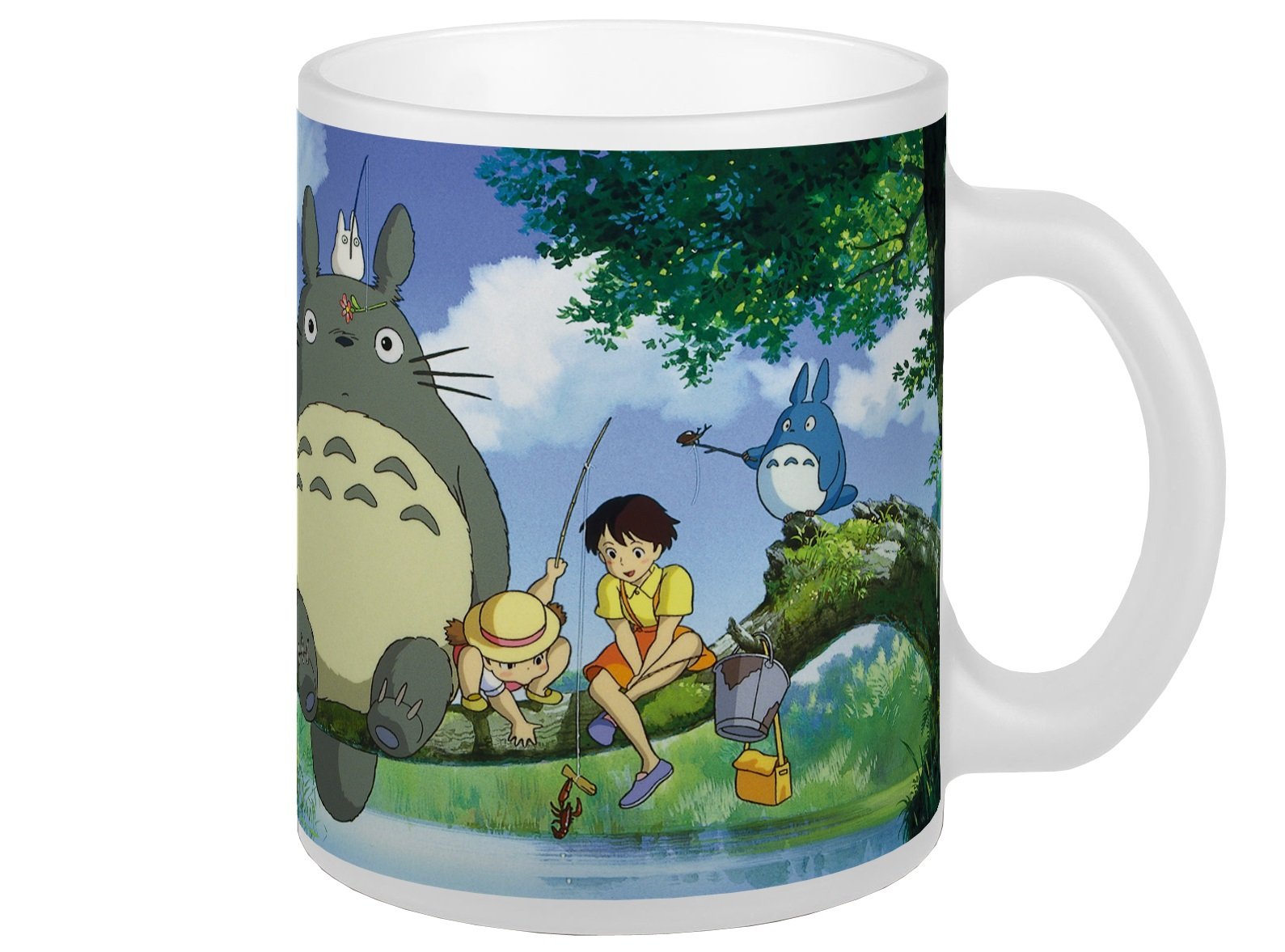 Studio Ghibli Semic SMUGGH01 My Neighbor Totoro Mug Peach 33 cl Multi-Coloured