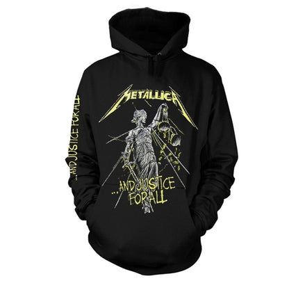 METALLICA - AND JUSTICE FOR ALL TRACKS BLACK (FOTL) Hooded Sweatshirt Small