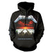METALLICA - MASTER OF PUPPETS TRACKS BLACK (FOTL) Hooded Sweatshirt Small