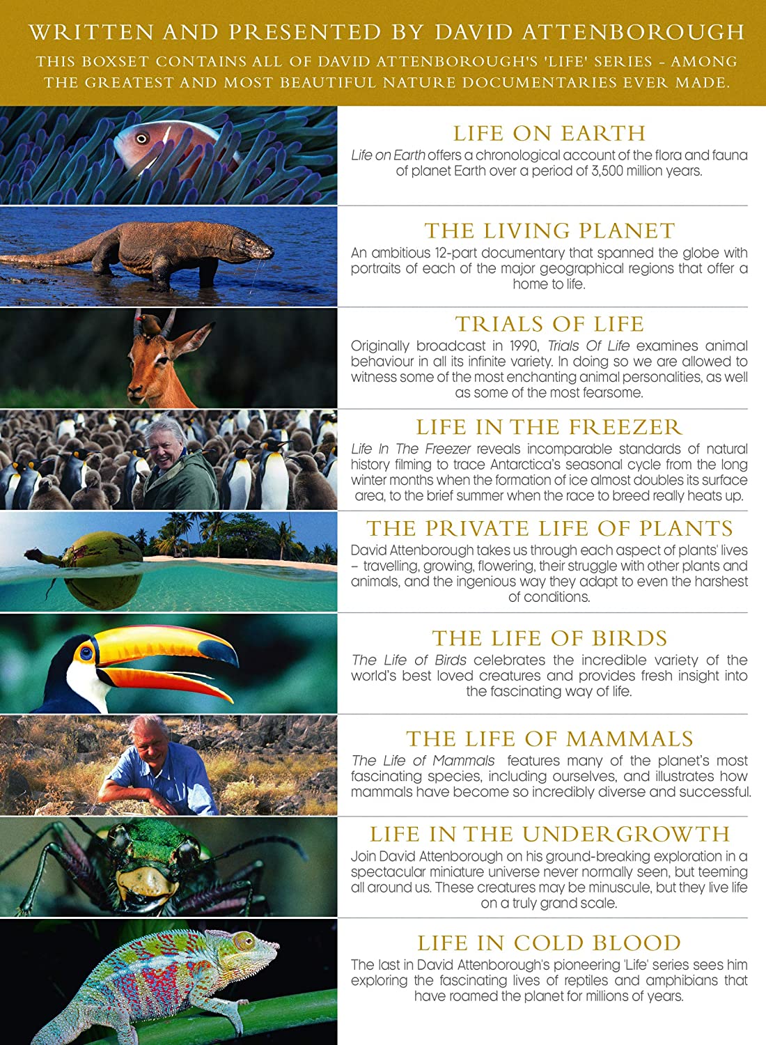 David Attenborough - The Life Collection 2018