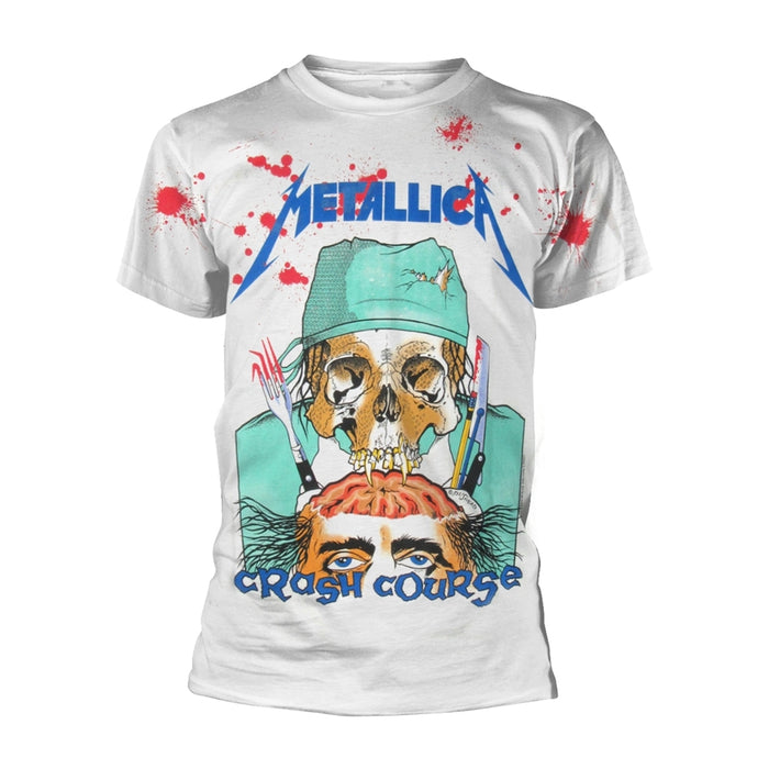 Metallica Crash Course - Jumbo Camiseta Blanco M