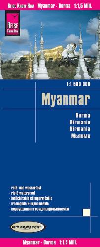 Myanmar (Burma) (1:1.500.000)