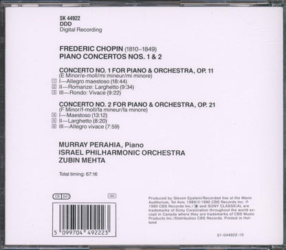 Chopin: Piano Concertos 1 & 2