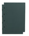 Grey on Black / Grey on Black (set of two) A4 Grid Notebooks