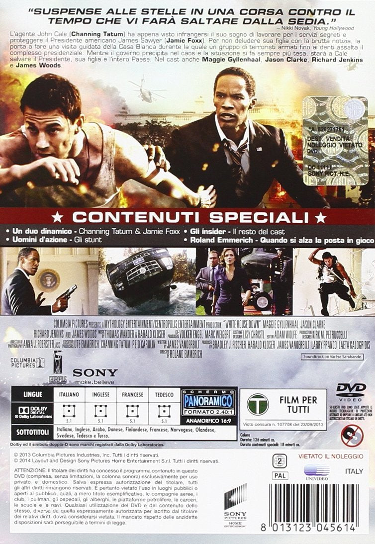 sotto assedio - white house down dvd Italian Import