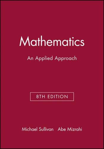 Technology Resource Manual to accompany Mathematics: An Applied Approach, 8e